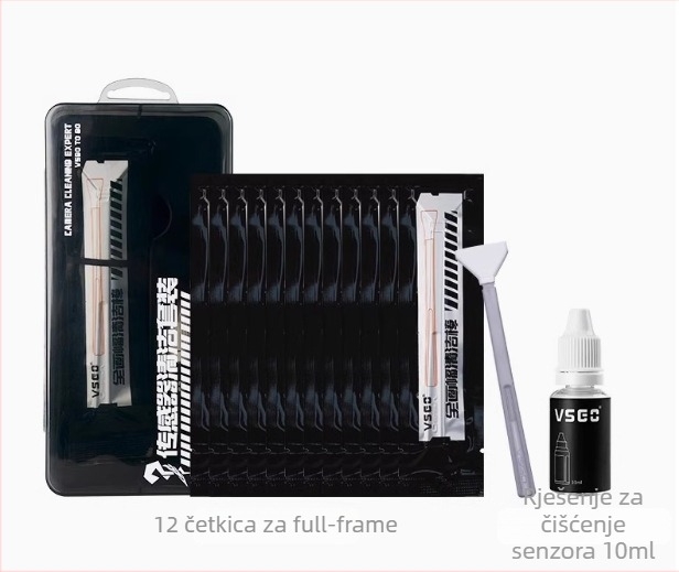 Čistač senzora CMOS/CCD – Vsgo/Weigao, mikrovlakno, za DSLR Full-Frame, APS-C i 4/3, OEM prilagodba