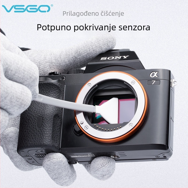 Čistač senzora CMOS/CCD – Vsgo/Weigao, mikrovlakno, za DSLR Full-Frame, APS-C i 4/3, OEM prilagodba