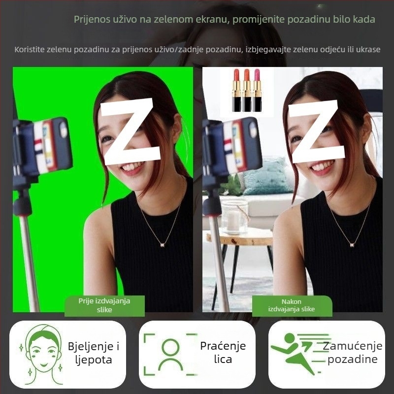 Inteligentna PTZ kamera za stolno računalo, 4K rezolucija, 800K senzor, USB 2.0