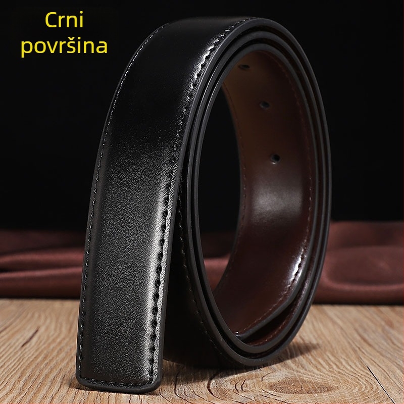Remen bez kopče; Materijal: koža goveda; Materijal kopče: prirodna koža; Način pričvršćivanja: kopča s iglom; Širina: standardna (2–4 cm); Dizajn: originalni dizajn