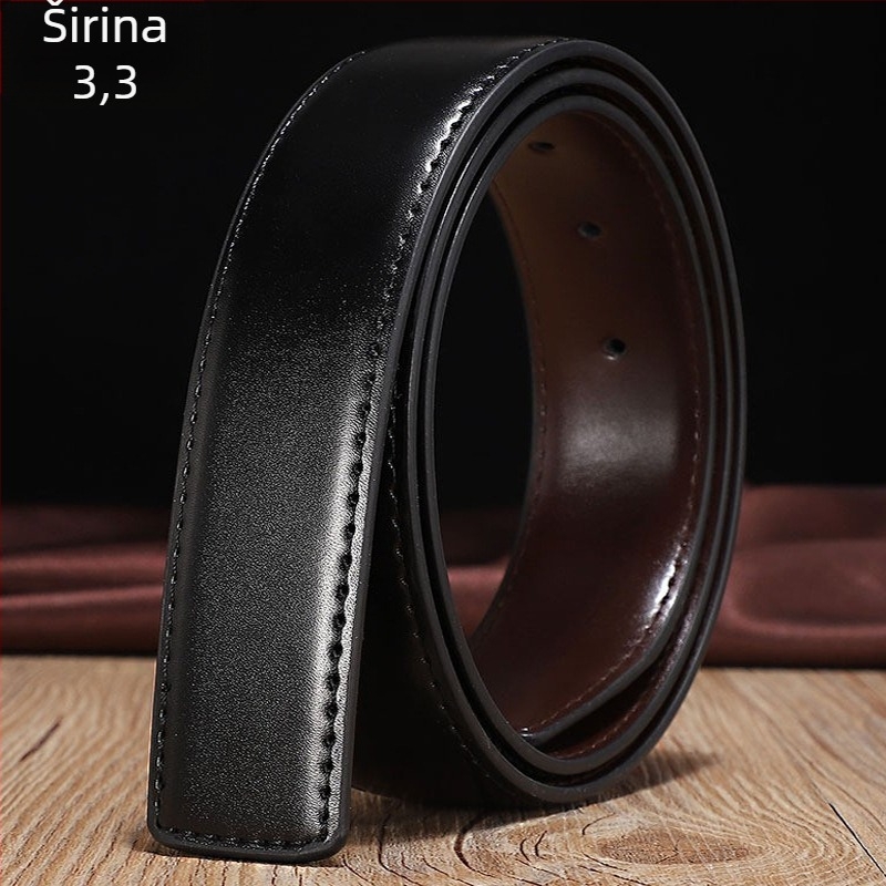 Remen bez kopče; Materijal: koža goveda; Materijal kopče: prirodna koža; Način pričvršćivanja: kopča s iglom; Širina: standardna (2–4 cm); Dizajn: originalni dizajn