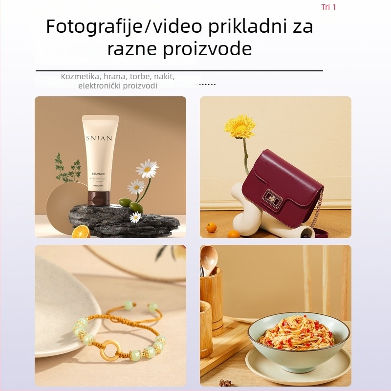 Studijski LED sklopivi svjetlosni kut za fotografiju, Oxford platno konstrukcija, sklopni dizajn, LATZZ, težina 5,4 kg