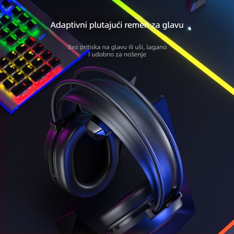 Žični gaming slušalice Wolf Spider S611 s mikrofonom — 50 mm zvučnici, frekvencijski raspon 20–20 kHz, impedancija 20+15%, 3,5 mm priključak