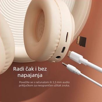 Bežične Bluetooth slušalice za igranje – s mikrofonom, stereo zvuk, niska latencija