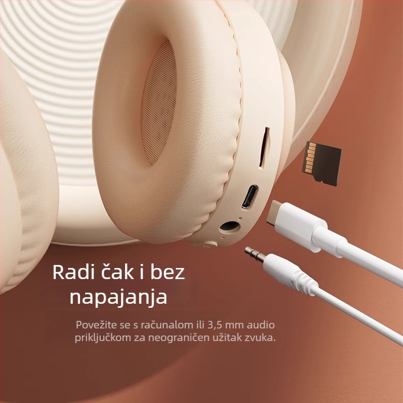Bežične Bluetooth slušalice za igranje – s mikrofonom, stereo zvuk, niska latencija
