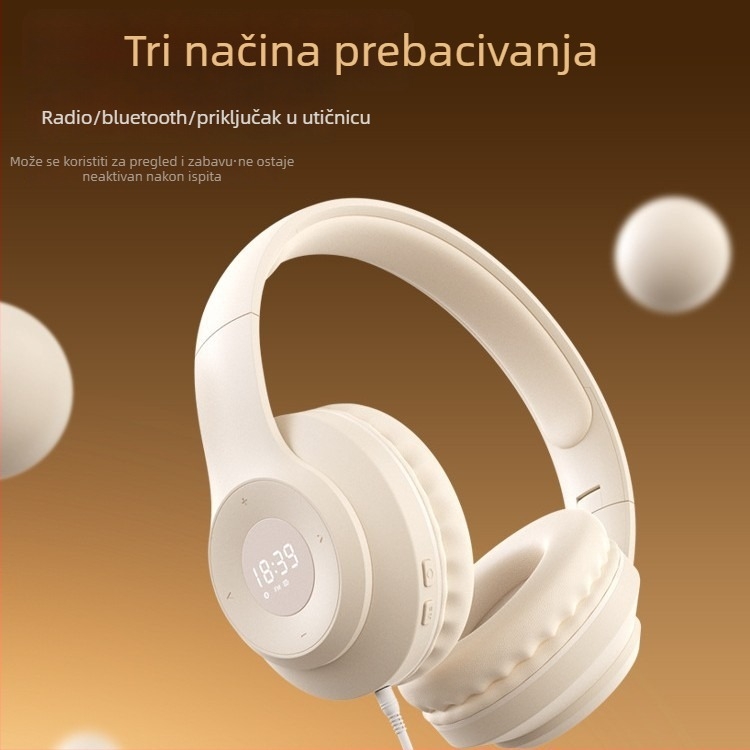 Žične slušalice za testiranje sluha | 40 mm pogonske jedinice • 3,5 mm priključak • žično povezivanje • distorzija ≤0,2%