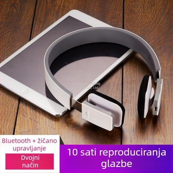 Bluetooth pravi bežični headset za sport i igranje – dvostrani stereo zvuk, Bluetooth 2.0, 0–4 sati baterije, dnevna vodootpornost, pozivi i glazba