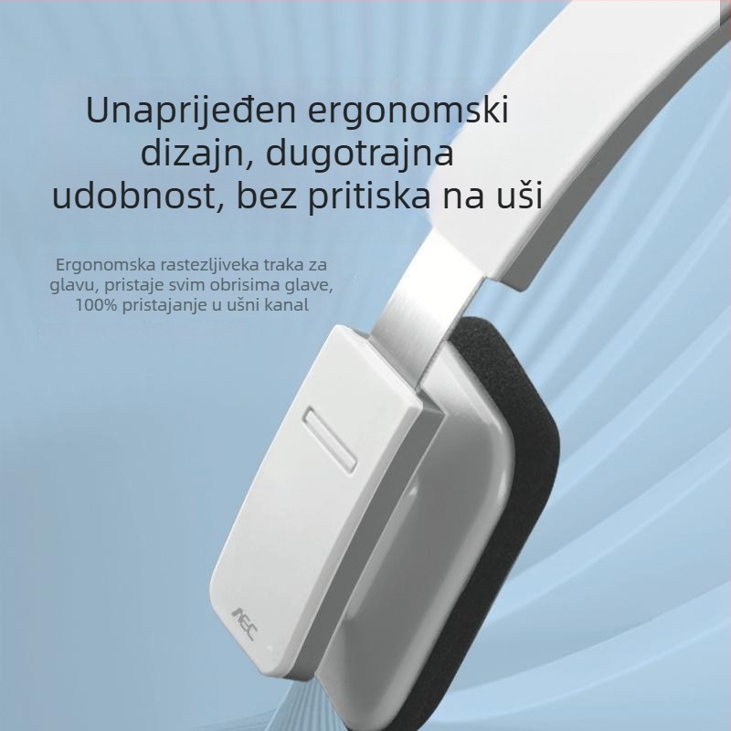 Bluetooth pravi bežični headset za sport i igranje – dvostrani stereo zvuk, Bluetooth 2.0, 0–4 sati baterije, dnevna vodootpornost, pozivi i glazba