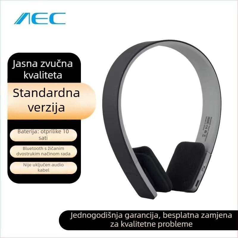 Bluetooth pravi bežični headset za sport i igranje – dvostrani stereo zvuk, Bluetooth 2.0, 0–4 sati baterije, dnevna vodootpornost, pozivi i glazba