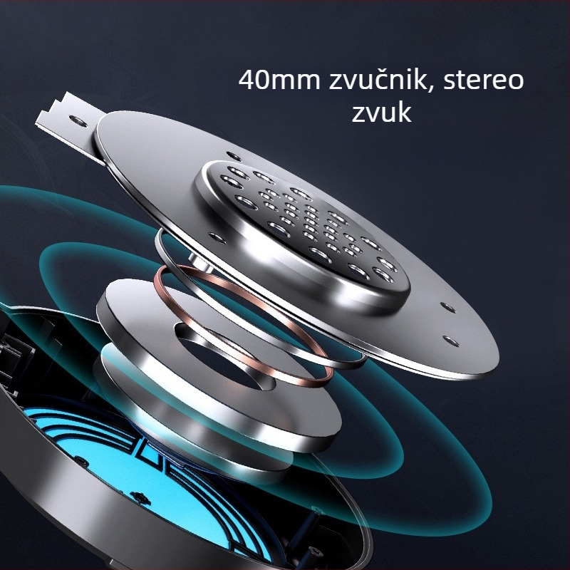 Bežične Bluetooth slušalice Shumeini, Bluetooth 5.0, domet 10 m, redukcija šuma, stereo zvuk, prilagodljiv logotip