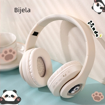 Slušalice s dizajnom svemirske kapsule, bežični Bluetooth 5.3, na glavi, domet 10 m, baterija 4–8 sati, dišuće svjetlo, stereo