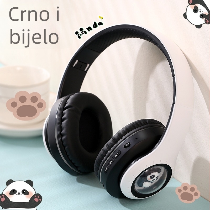 Slušalice s dizajnom svemirske kapsule, bežični Bluetooth 5.3, na glavi, domet 10 m, baterija 4–8 sati, dišuće svjetlo, stereo