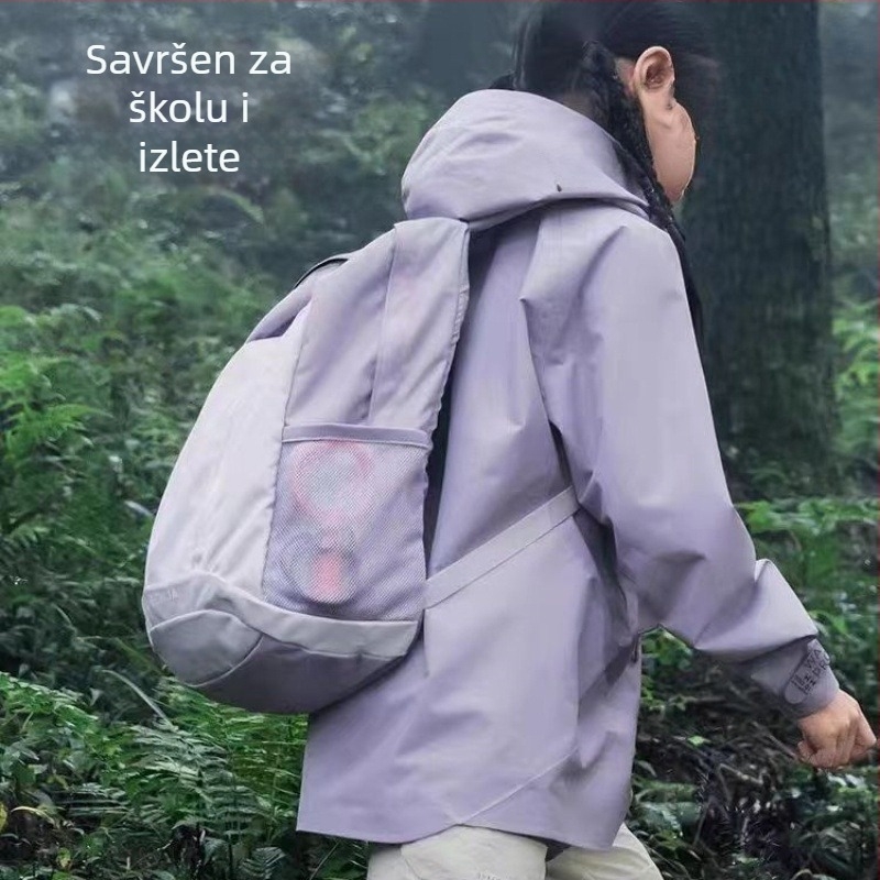 Planinski ruksak - poliester, trake s zračnim jastučićem, unisex, za biciklizam