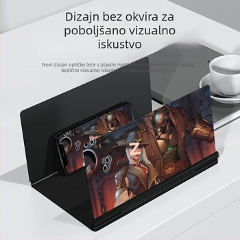 Gornji nosač za snimanje za povećivač zaslona mobitela — plastična konstrukcija, dizajn u stilu IP