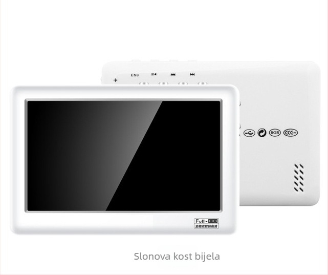 MP5 video player s dodirnim zaslonom 5,0 inča, 1280x720, PDF čitač, Bluetooth i Wi-Fi