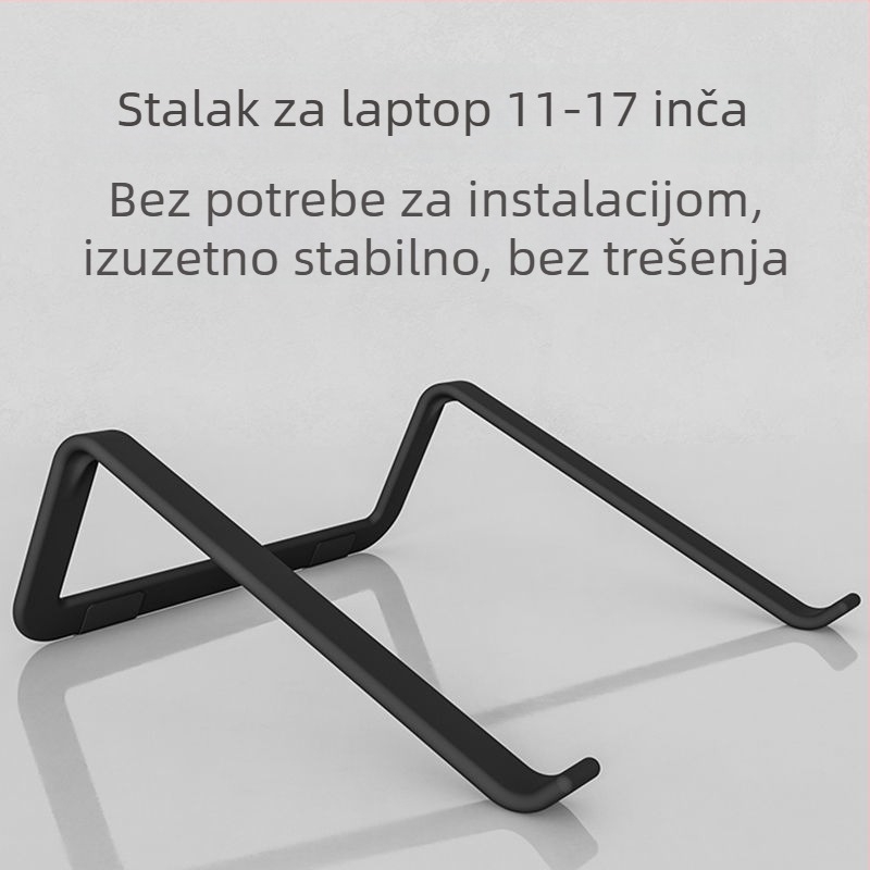Stalak za laptop, plastična konstrukcija, rotirajuća baza