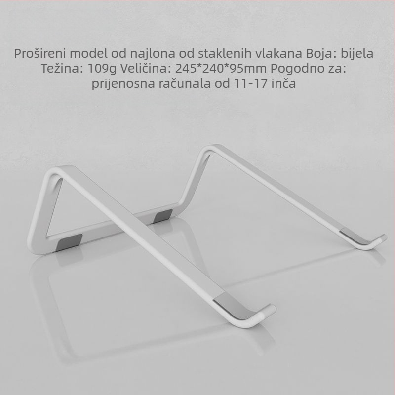 Stalak za laptop, plastična konstrukcija, rotirajuća baza