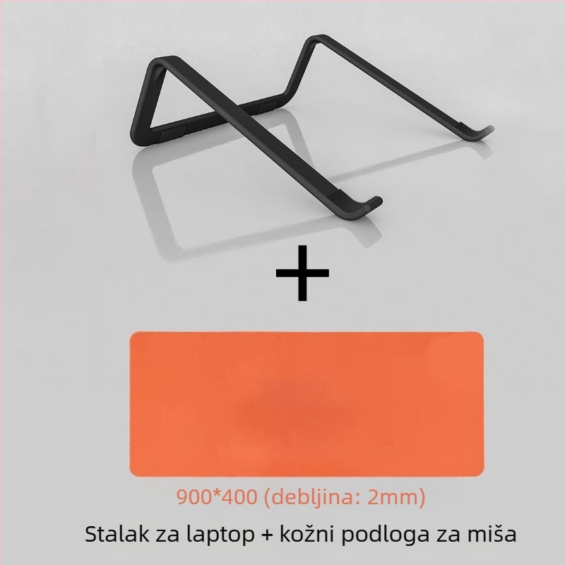 Stalak za laptop, plastična konstrukcija, rotirajuća baza