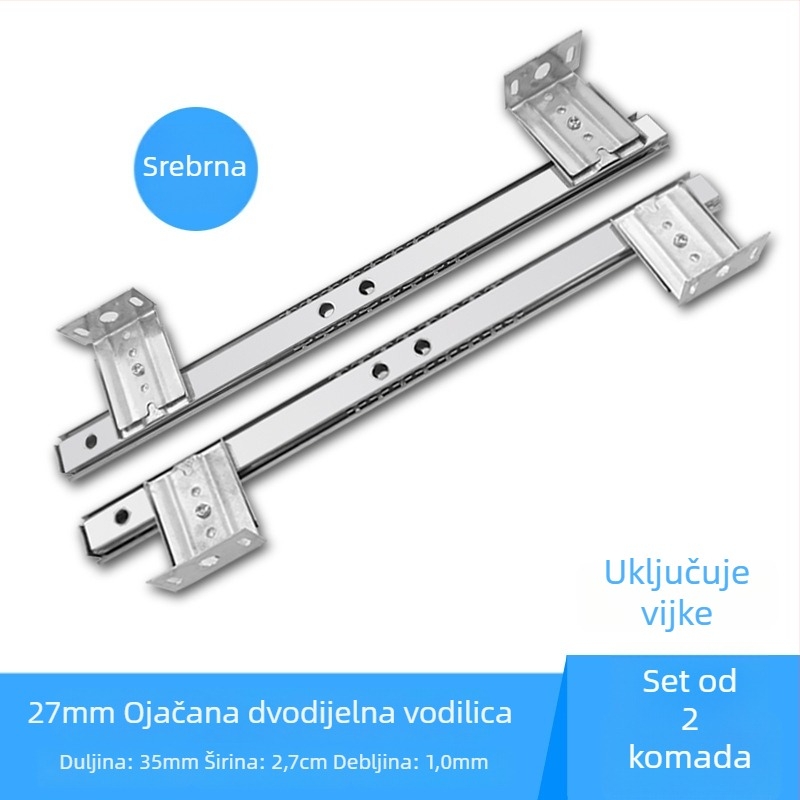 Jia Yu 2710A Držač za tipkovnicu, materijal: hladna ploča, površina: galvanizirana i crno prekrivena, moderni minimalistički stil, mogućnost prilagodbe