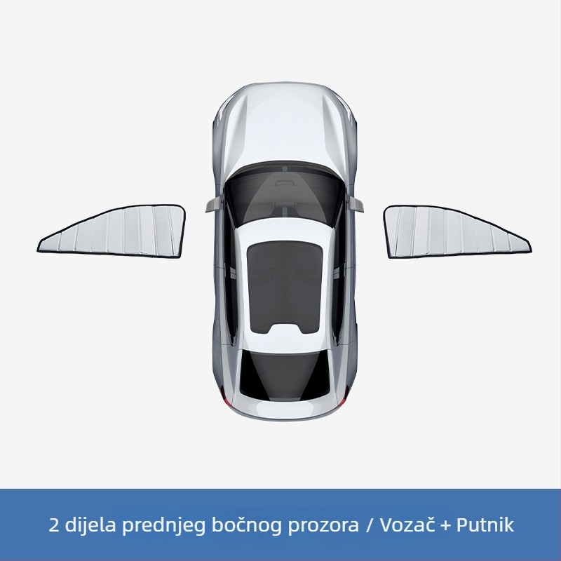 Sklopivi zaštitnik sunca za Ford Ranger - aluminijska folija, ugrađena instalacija, prilagodba dostupna, ispis logotipa moguć