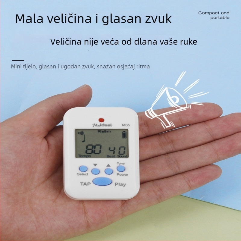 Mini vokalni metronom za klavir, gitaru i bubnjeve – ABS plast, model M65