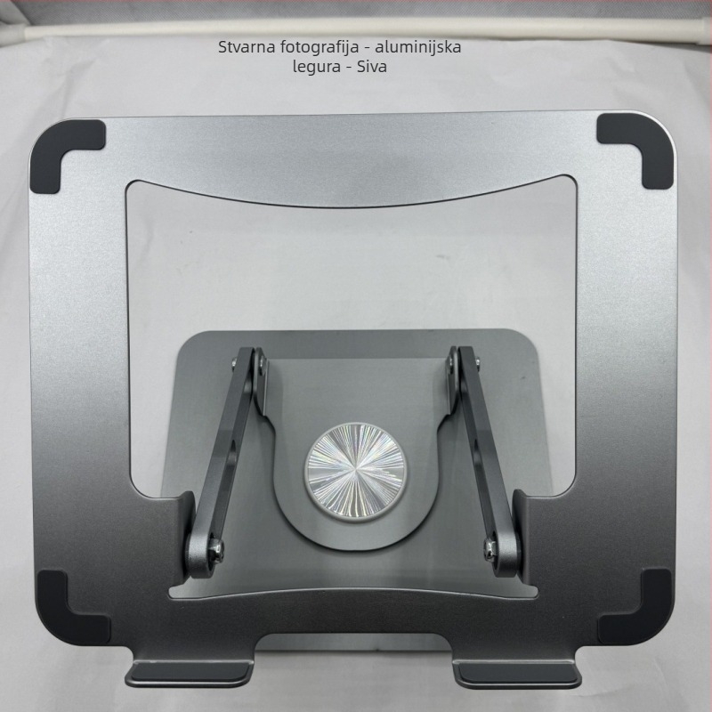 Stalak za notebook s rotacijom od aluminijske legure, JT16A-R, kompatibilan s uređajima 10–17 inča, težina 0,4 kg
