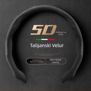 Navlaka za volan od velura, universalna za sve sezone