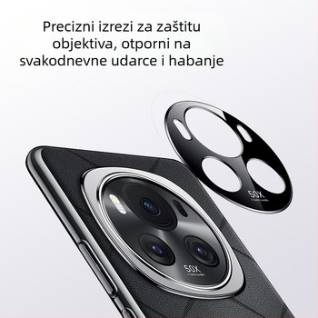 Zaštitna futrola za Glory Magic7 Pro – sintetička koža, tekstura elektroplirano koža, potpuno pokriće objektiva, otporno na padove, boje: bijela, crvena, zelena, crna.