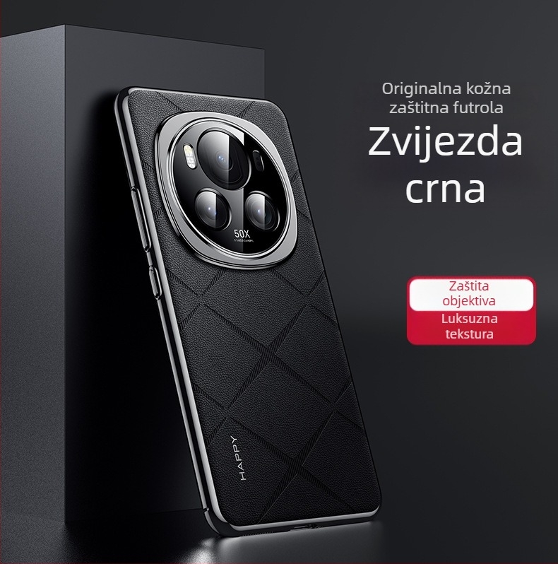 Zaštitna futrola za Glory Magic7 Pro – sintetička koža, tekstura elektroplirano koža, potpuno pokriće objektiva, otporno na padove, boje: bijela, crvena, zelena, crna.