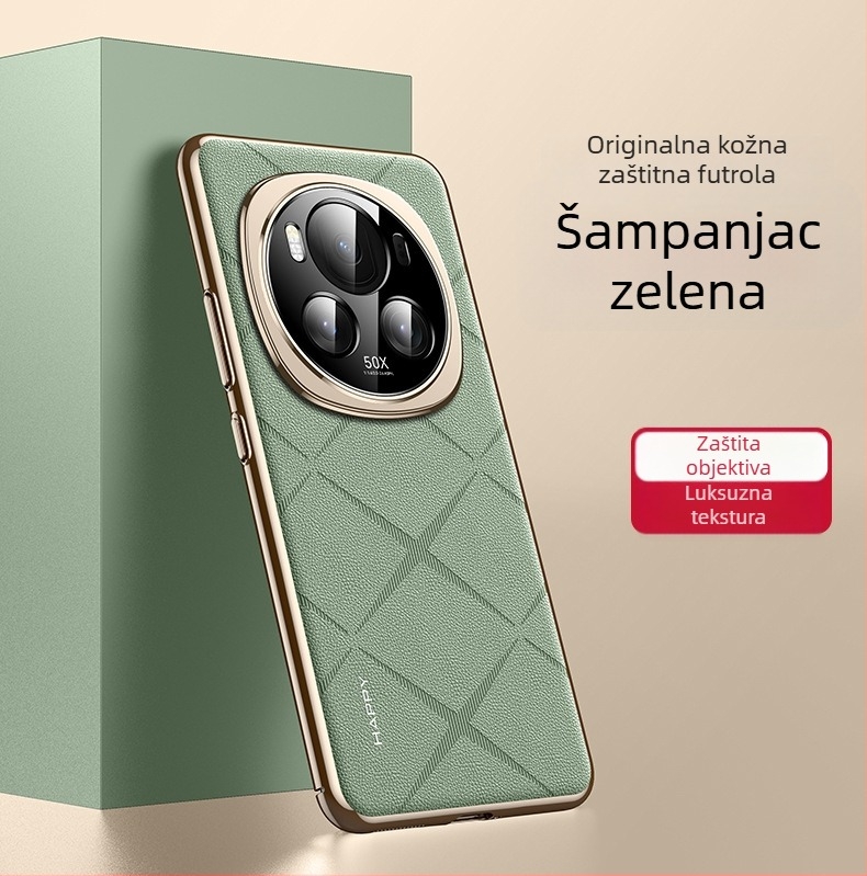 Zaštitna futrola za Glory Magic7 Pro – sintetička koža, tekstura elektroplirano koža, potpuno pokriće objektiva, otporno na padove, boje: bijela, crvena, zelena, crna.