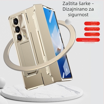 TPU futrola za Honor MagicVS2 s preklopnim zaslonom, elektroplatinirani završni sloj, potpuna zaštita od pada