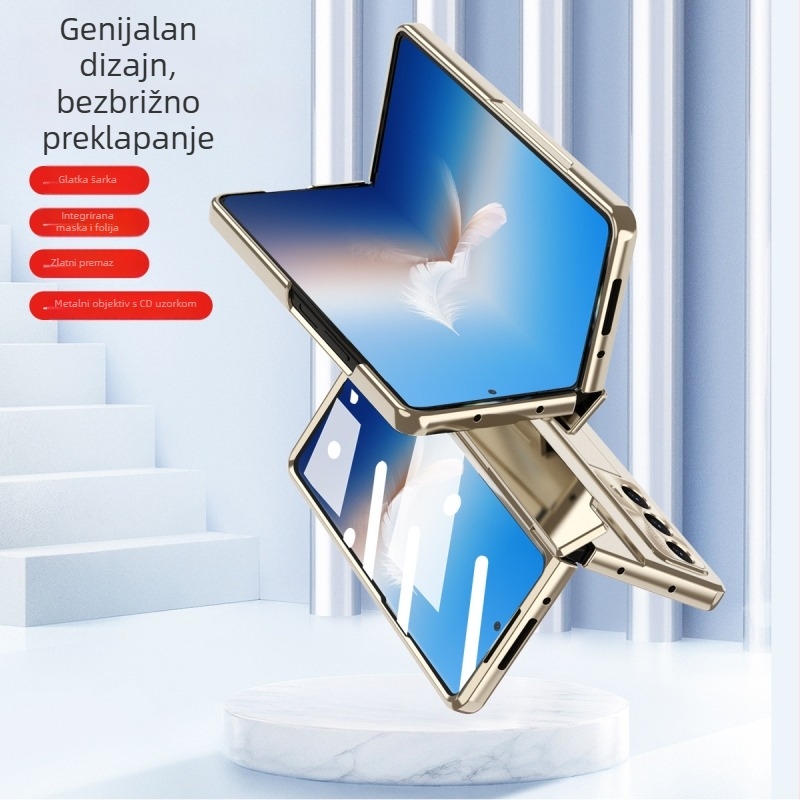 TPU futrola za Honor MagicVS2 s preklopnim zaslonom, elektroplatinirani završni sloj, potpuna zaštita od pada