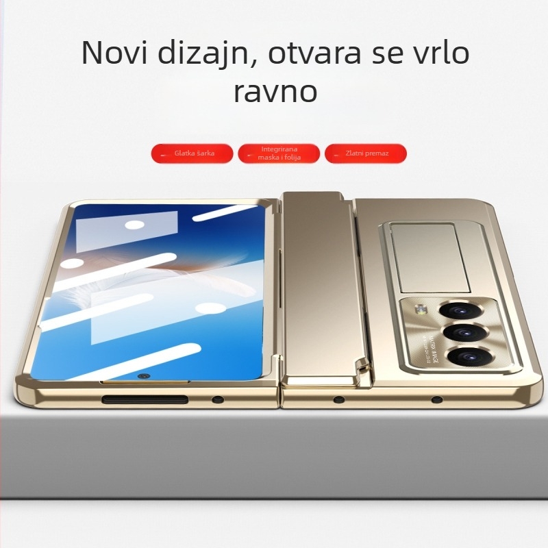 TPU futrola za Honor MagicVS2 s preklopnim zaslonom, elektroplatinirani završni sloj, potpuna zaštita od pada