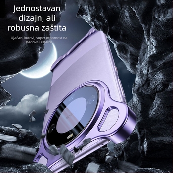 Huawei Mate70 zaštitna maska bez okvira od aluminijske legure, otporna na padove, zaštita leće, P70 Ultra