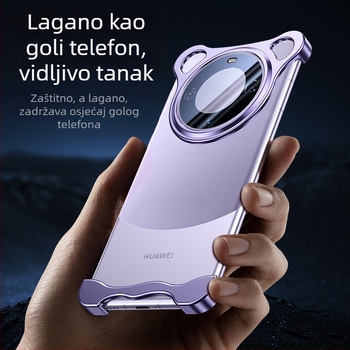 Huawei Mate70 zaštitna maska bez okvira od aluminijske legure, otporna na padove, zaštita leće, P70 Ultra