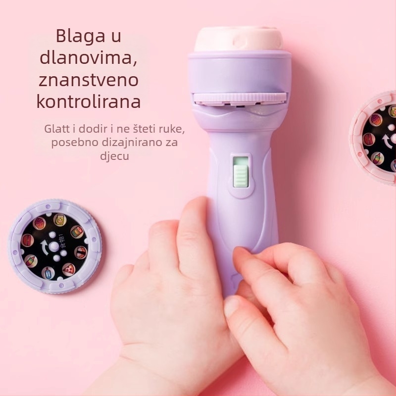 LED projekcijska dječja svjetleća igračka | dinamički svjetlosni efekti | interaktivno učenje i vizualni razvoj | za uzrast 15-35 godina