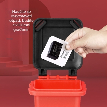 Stolna igra sortiranja otpada za djecu – edukativna igra sortiranja, uzrast 4–6 godina, plastika, bez električne