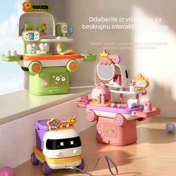 Set kuhinje za igru – plastičan, edukativan i interaktivan, za djecu 4–6 godina