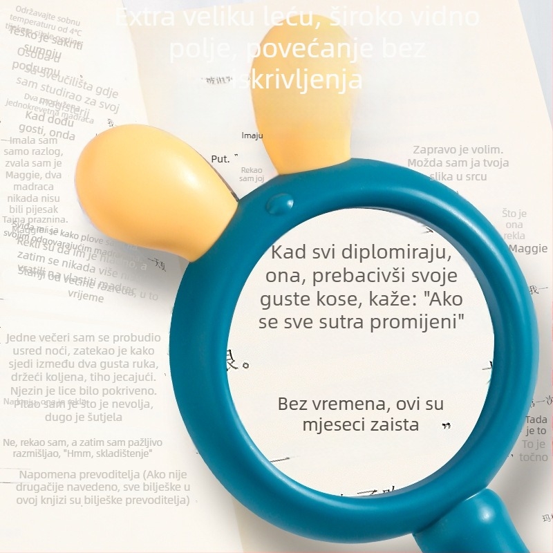 Smart Cat Dječje crtano povećalo – plastična edukativna igračka fizike za razvoj vida, uzrast 4–6 godina