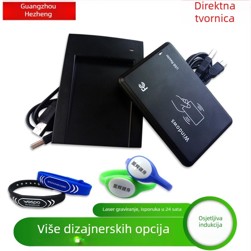 IC čitač kartica - bekontaktno čitanje 13,56 MHz, 5V, 8K memorija, vrijeme čitanja 106 ms, kompatibilan s M1/S50/S70