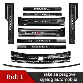 Ford Edge prag traka, pedal za dobrodošlicu, zaštita prtljažnika, traka protiv ogrebotina stražnjeg branika, modificirani pedal