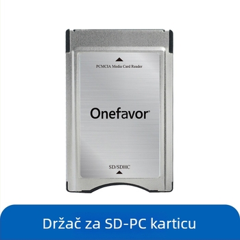 PCMCIA SD Čitač kartica – CF na PC Card Sleeve, Plastika, 15 g, Vanjska instalacija