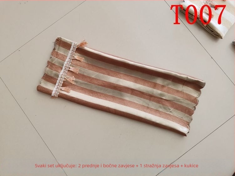 Wan Che Li zavjesa za kabinu kamiona, gusta neprozirna tkanina za sjenilo, tip ovjesa, mogućnost prilagođavanja, kompatibilno s velikim kamionima