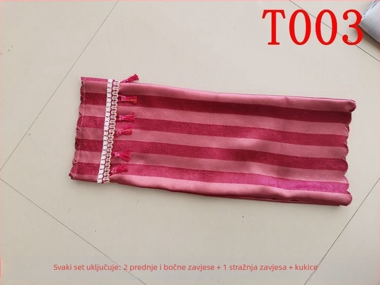 Wan Che Li zavjesa za kabinu kamiona, gusta neprozirna tkanina za sjenilo, tip ovjesa, mogućnost prilagođavanja, kompatibilno s velikim kamionima