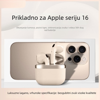 Bežične in-ear stereo slušalice Bluetooth 5.0, domet 10 m, trajanje baterije 4–8 sati, 360° surround zvuk