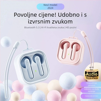 H19 Privatni model bežične Bluetooth slušalice – Učinkovita redukcija buke, Bluetooth 5.0, Raspon 5m, Do 4h baterije, Sportski stil