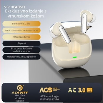 In-Ear Bluetooth slušalice s ANC, sportske, baterija 0-4 h, domet 10 m