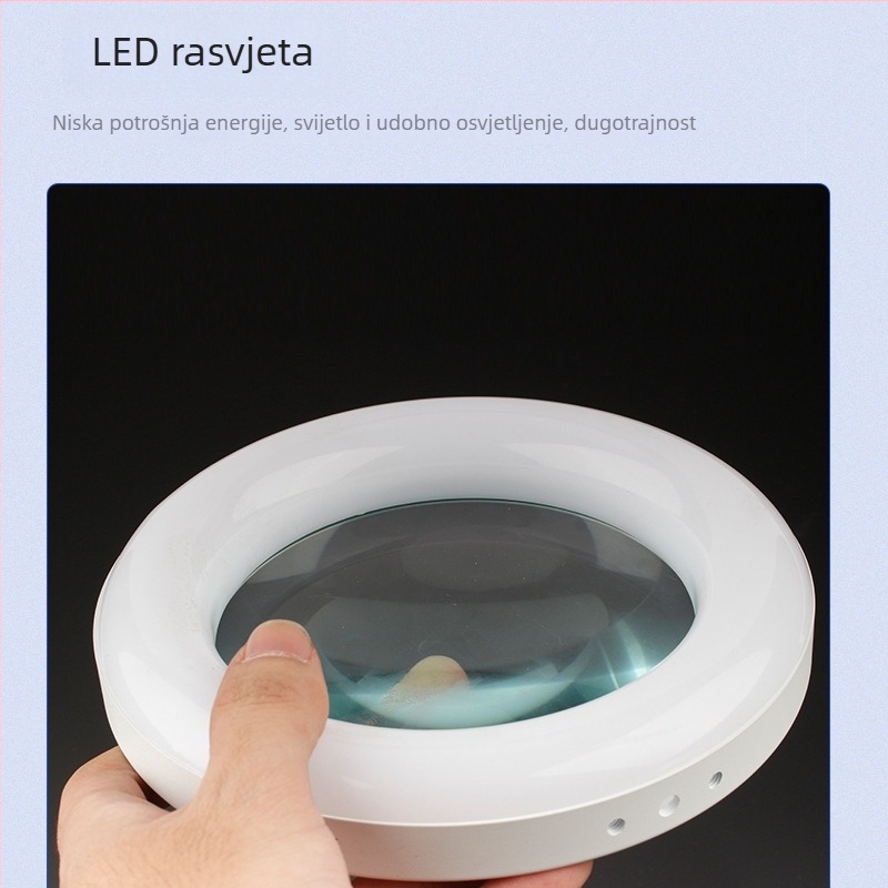 Aluminijsko kućište LED stolne lampe, model 202004171, prilagođena obrada; pogodno za salone tetoviranja i ljepote