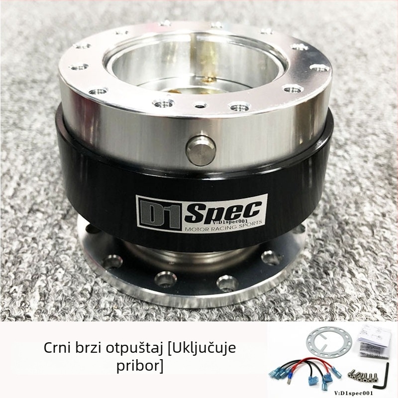 MXGET Brzo otpuštanje volana – aluminijska legura, rotirajući kuglični mehanizam, univerzalna kompatibilnost, masa 0,6 kg