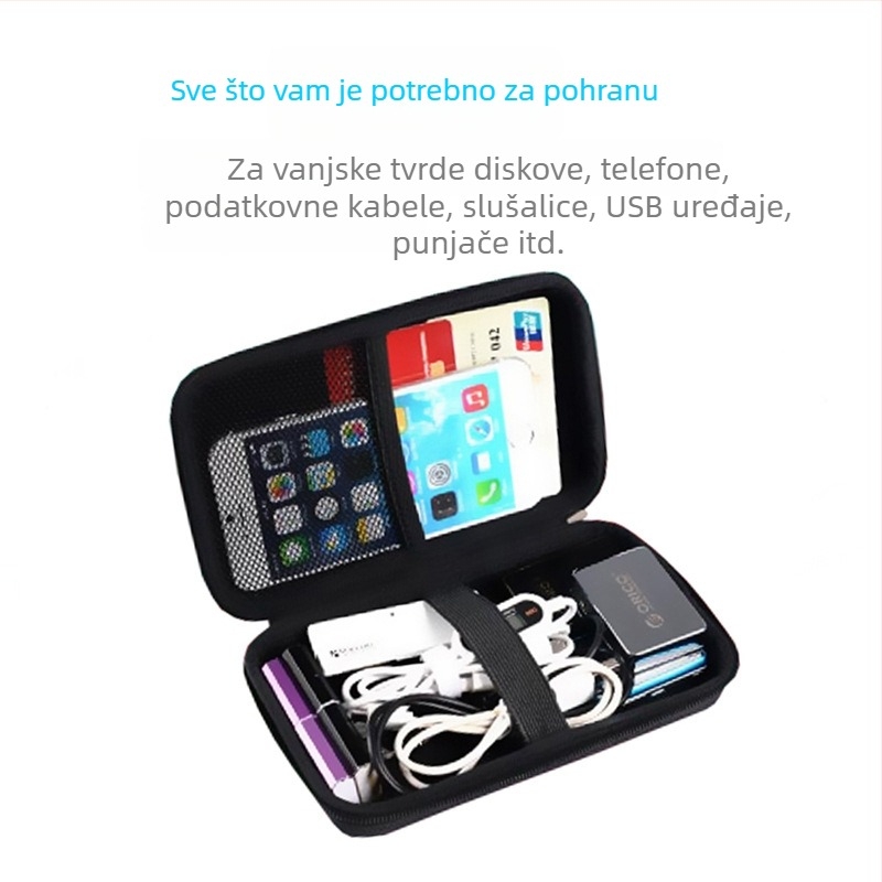 Orico PHD-25 platnena torbica za prijenosni tvrdi disk, OEM obrada